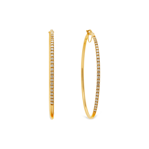 Big yellow earrings shop