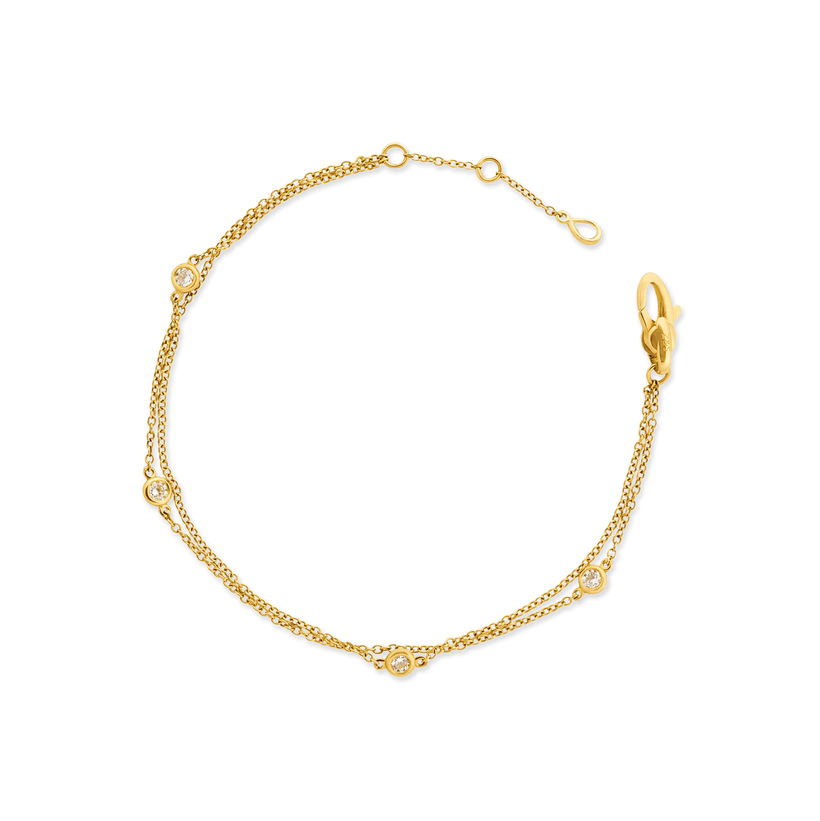 Yellow gold 2025 bracelets women's